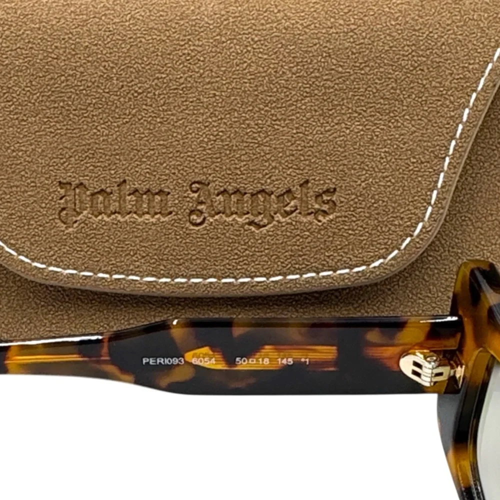 Palm Angels Arvin Sunglasses - Havana Tortoise / Gradient Green (PERI093 6054)